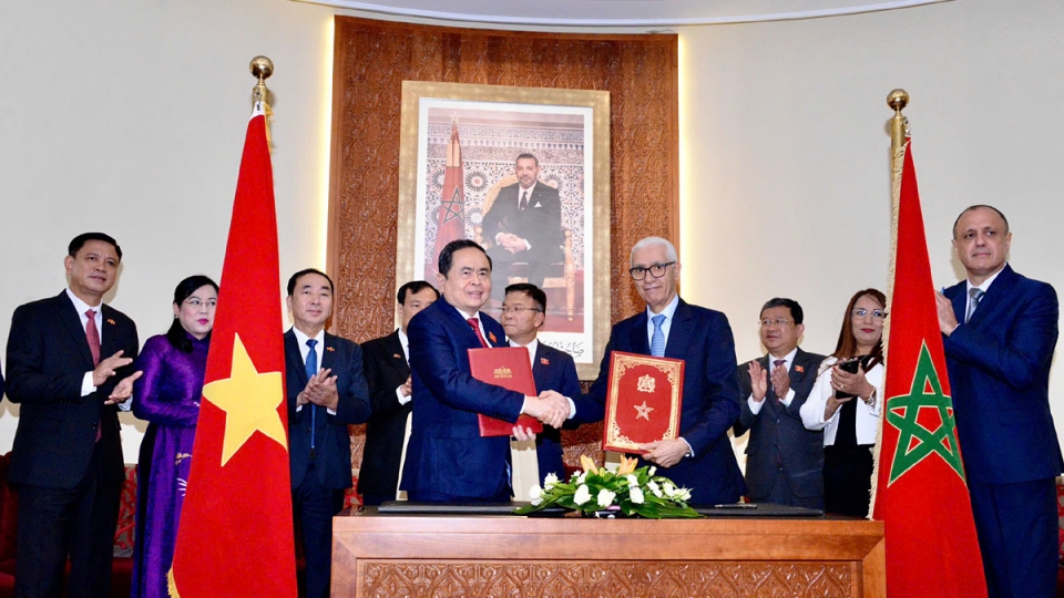 Vietnam and Morocco ink new parliamentary cooperation agreement